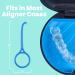 OrthoKey OrthoPod Dental Travel Case with Invisalign Aligner/Retainer/Braces Remover - Portable Sterile Storage for Toothbrush, Toothpaste - Ideal for Travel - Buy Online on GoSupps.com