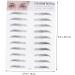 DOITOOL 4 Pcs 3d Eyebrow Stickers Natural Eyebrow Shaping Eyebrow Tool Transfer Stickers Water Proof 6d - Buy Online on GoSupps.com