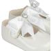Baypods Baby Girls Soft Sole Pre Walker Shoes with Diamante Bow - White Patent (Size 0 UK) | Handmade in England - Buy Online on GoSupps.com