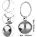 Molain 24-Piece Cat & Dog Collar Bells - Silver Training Bells with Key Ring - Perfect Pet Accessories for Festivals & DIY - Buy Online on GoSupps.com