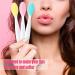 Jocxzi 5-Piece Double-Sided Lip Peeling Brush Set | Silicone Mini Cleaner for Brightening Dark Lips | Smooth Full Lip Appearance for Men & Women - Buy Online on GoSupps.com