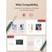 Ear Wax Removal Kit with HD Camera & 6 LED Lights for Safe Cleaning of Ear Canal | Compatible with iOS & Android Smartphones - Buy Online on GoSupps.com