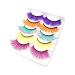 Shop 3D Colored Faux Mink False Lashes - Fluffy Halloween Makeup 5 Pairs Colorful Pink Lashes - International Shipping Available - Buy Online on GoSupps.com