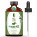 SVA Organics USDA Certified Neem Oil 4 Oz | Very Strong & Herbal Aroma |100% Pure  Dark & Unrefined  Skin & Hair  Surface Hygiene  Ayurvedic Body Massages  Overall Wellness.