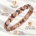 Cigmag Copper Bracelet for Women - Ultra Strength Magnet, 99% Pure Copper, Adjustable Tool & Gift Box - Magnetic Field Therapy - Buy Online on GoSupps.com