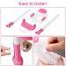Potty Training Seat with Step Stool Ladder  Potty Training Toilet Seat for Boys Girls Kids Toddlers  Soft Cushion  Safety Handle  Anti-slip Step Pads  Baby Toddler Potty Seat for Toilet Baby Pink - Buy Online on GoSupps.com