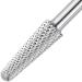 USA PANA Professional 332 Cone Shape Carbide Bit - Nail Drill Bit for Manicure Pedicure - Fine Silver - Buy Online on GoSupps.com
