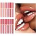 INTEROOKIE Long Lasting Moisturizing Lipstick Set with Water Gloss Mirror Face Nonfading formula for all day wear B - Buy Online on GoSupps.com