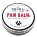 Dog Paw Balm for cracked dry itchy sore paws pads nose balm paw butter soother for dogs moisturises 100% natural soothing paw protector Made in the UK. 60g