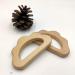 Natural Wood Cloud Teether Toys - DIY Teething Necklace Pendant Set - Buy Online on GoSupps.com