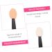 Didiseaon 100pcs Double Ended Eyeshadow Brush Eyeshadow Stick Eye Shadow Applicator Makeup Brush Bulk Tool 6.5x1.3cm Black - Buy Online on GoSupps.com