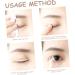 FOMIYES 40 Sheets Double Eyelid Sticker Double Eyelid Tape Eyelid Tape for Hooded Eyes Eyelid Tapes Cosmetic - Buy Online on GoSupps.com