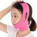Face Slimming Bandage Belt Face-lift Double Chin Skin Strap Facial Skin Lift Face Massage Belt Breathable Elastic Fabric Skin-friendly Improve Double Chin Bandage(pink) - Buy Online on GoSupps.com