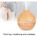Aromatherapy Diffuser Wood Grain Humidifier Foam Boxing Sticks Diffuser Diffuser Oil 130Ml Diffuser Mute Humidifier Portable USB Cool Mist Humidifier (Light Light Wood Grain - Buy Online on GoSupps.com