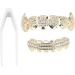 Buy Electroplated Hip Hop Dentures Set - Reusable Gold Tooth Decoration for Halloween & Festivals - Non-Fading Braces - Buy Online on GoSupps.com