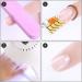 Iyowei 10PCS Reusable Nail Art Extension Forms + 7PCS Nail Art Brush Guide Tool - Acrylic Nail Art Tips & Manicure Accessory - Buy Online on GoSupps.com