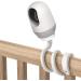 TIUIHU Baby Monitor Holder Suitable for Nooie Cam 360 Baby Monitor Flexible mounting Mount for nooie Baby Monitor Multifunctional Stand for nooie Baby Monitor White