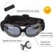 Stylish Dog Sunglasses for Small Dogs - UV Protection Snowproof & Windproof Glasses with Flexible Straps - Cool Black for Puppies & Cats - Buy Online on GoSupps.com