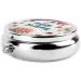 Portable Metal Pill Box - 3-Compartment Design for Travel | Buttercream & Candles - Buy Online on GoSupps.com