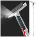 RRRYYYZZ 75'' Spray Window Cleaning Kit with 4-Section Extension Pole 4 in 1 Window Squeegee Window Washer with Sewage Collector and 5 Pads