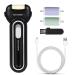Electric corneal remover corneal remover with 2 replacement rolls Remove foot 2 speeds remove extreme cornea cornea cornhauting foot care for feet (black)