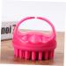 Beaupretty Silicone Hair Massage Brush & Manual Leg Massager - Soft Shampoo Brush & Head Massager for Ultimate Relaxation - Buy Online on GoSupps.com