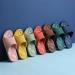 Unisex Bright Colored Open-Toe Sandals - Professional Non-Slip Shower Slippers Comfortable for Bathroom Use - Buy Online on GoSupps.com