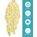 Yellow Bee Barber Cape - Stylish Hair Cutting Cape for All Ages | 55x63 Inch Adjustable Hairdressing Accessory - Buy Online on GoSupps.com