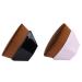 Premium Foundation Brush Set - Black & Pink Kabuki Flat Top Makeup Brushes for Liquid & Cream | 2 Pieces - Buy Online on GoSupps.com