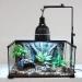 Reptile Lamp Stands for Habitat Cage | Adjustable Light Holders for Turtles Geckos & Lizards | Size M - Buy Online on GoSupps.com