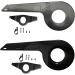 Bicycle Chain Guard for 32-36 Teeth | Universal Kids Bike Chain Cover | Sturdy Transparent Black Accessory - Buy Online on GoSupps.com