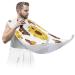 Sunflower Butterfly Ladybug Beard Bib Apron Beard Bib Hair Catcher for Men Shaving and Trimming Non-Stick Waterproof Beard Cape Grooming Cloth with 2 Suction Cups Gifts for Men