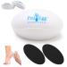 Creative Egg Foot Grinder Portable Egg Callus Remover Durable Manual Pedicure Tools for Dead Skin Removal White Highly Effective Callus Remover Wake up Velvety Feet for Foot Spa Home Salon