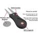 Premium Golf Divot Repair Tool with Pop-up Button, Magnetic Ball Marker - Lightweight & Portable - Professional Black Mini Pitch Mark - Ideal for Golfers (101) - Buy Online on GoSupps.com