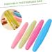 Shop Tovinanna Portable Toothbrushes - 4pc Outdoor Travel Case Set for Perfect Oral Care Anywhere - Buy Online on GoSupps.com