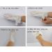 Elitzia ETEF4001 Coconut Oil Nourishing Foot Mask 5 Pieces A Box Repair Dry - Buy Online on GoSupps.com