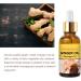 Huile de massage professionnelle au gingembre | R cup ration musculaire d toxification et clat du teint | Qualit spa avec compte-gouttes pour Gua Sha et th rapie (100 ml) - Buy Online on GoSupps.com