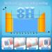 Horuili Gel Cooling Plasters - 5 Ice-Cold Hydrogel Pads for Instant Relief | Cooling & Refreshing Compress for Adults & Children - Buy Online on GoSupps.com