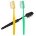 Kichvoe 3 pieces of huge toothbrush frequisite large toothbrushes large brush oversized giant toothbrush pet brush new toys for costume comedy party gifts
