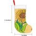 YYHHAOFA Sunflower Seeds and Sunflowers Prints Christmas Decorative Stockings : Soft Light and Tactile Suitable for Christmas Holiday Party - Buy Online on GoSupps.com