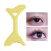 Eyeliner Guide Tool Portable Multifunctional Eyeliner Stencils Lightweight | Eyeliner Tool for Winged Eyeliner Lashes Lip Liner Eye Makeup Tool for Beginners Hixip Yellow