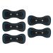5PCs mini-cervical massager portable electrical cervical massage pad mini massage device patch for neck-shoulder-spondylo neck and shoulder-back waist Pains pain