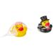 Duck wedding couple Squeaking wedding couple 2 duck couple