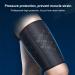 Tofbs 2-Piece Compression Thigh Bandage for Men & Women | Breathable Elastic Support for Knee Tendon & Quadriceps Injuries | Muscle Pain Relief (Large) - Buy Online on GoSupps.com