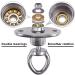 SELEWARE Heavy Duty Bearing Swing Hanger - 360 Rotate Swing Swivel Hook for Wooden & Concrete - Indoor Outdoor Hammock & Swing Set - Buy Online on GoSupps.com