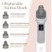 Blackhead Remover Black Head Remover for Face Whitehead Acne Remover with 6 Suction Power 4 Probes and LED Display Deep Cleansing Unclogging Pores Blackhead Remover Tool - Buy Online on GoSupps.com