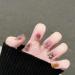 24Pcs/Set False Nails Succulent Grape Style with Diamond False Nails Acrylic Fake Nails Full Cover Nails Tips Artificial Finger Manicure Press on nails for Women and Girls - Buy Online on GoSupps.com