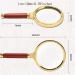 Magnifying Glasses for Hobbies Reading Magnifier 10 Times Magnifying Glass - High-Definition Handheld Optical Magnifying Glass Children Student Magnifying Glass Old Man Reading Watching Mobile P - Buy Online on GoSupps.com