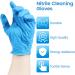 WOTPCRD Nitrile Cleaning Gloves Reusable Nitrile Gloves Latex-Free Powder-Free Nitrile Gloves Non-slip Cleaning Gloves High Elasticity Comfortable Nitrile Gloves for Cleaning Food Prep - Buy Online on GoSupps.com