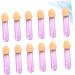 AUTSUPPL 100pcs Brush Eyeshadow Beauty Sponge Make up Sponges for Face Eyes Makeup Violet - Buy Online on GoSupps.com